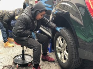 “J Term for us was a way of taking learning outside the classroom.”--Carlos Rodriguez, Middle School Math Coach and Interim Middle School Director and facilitator of Automobile Care 101